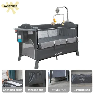 4 in 1 0-3 Years Multifunctional Children's Crib