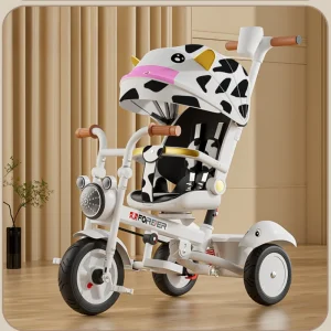 Foldable Portable Stroller,1-6 Years, Multifunctional
